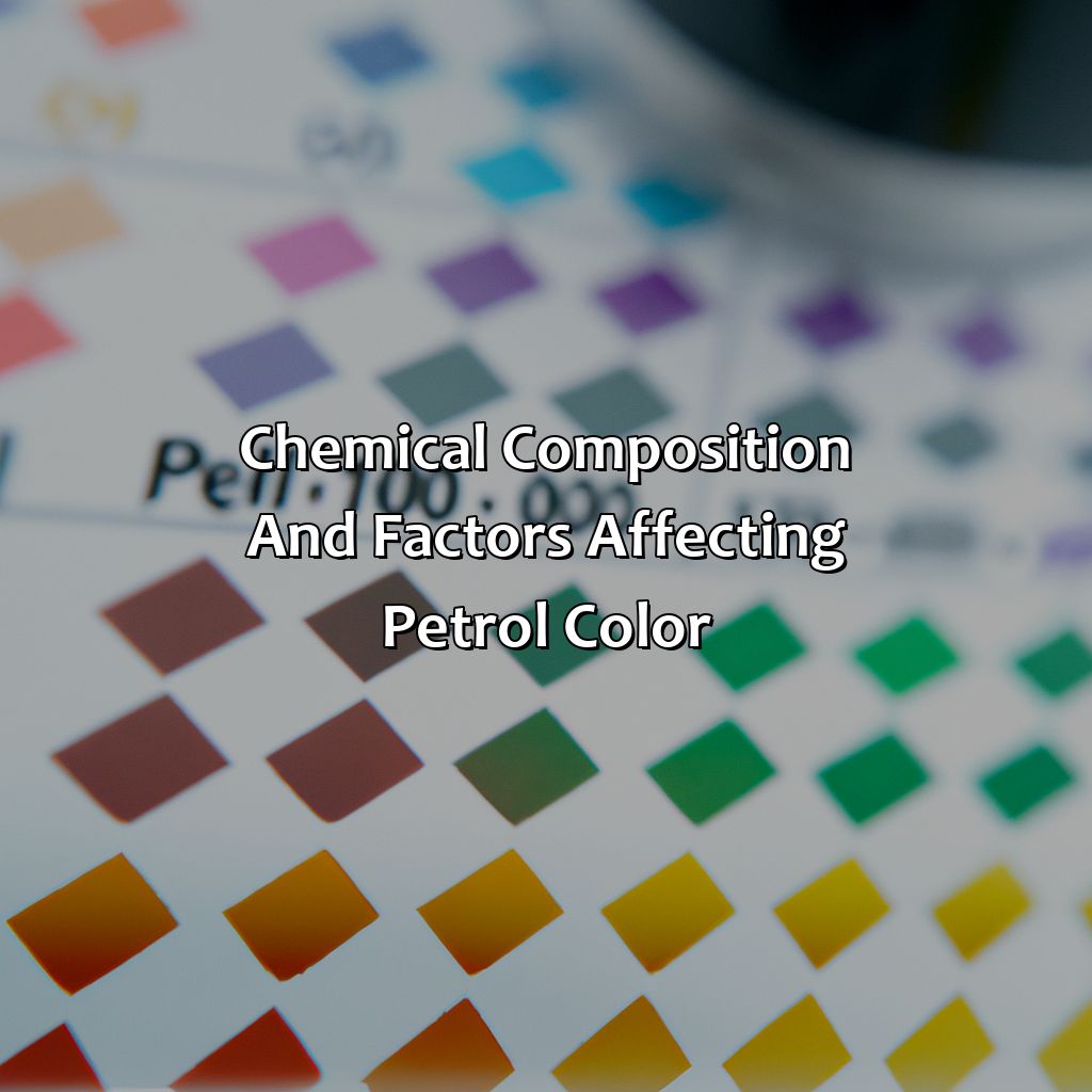 Chemical Composition And Factors Affecting Petrol Color  - What Color Is Petrol, 