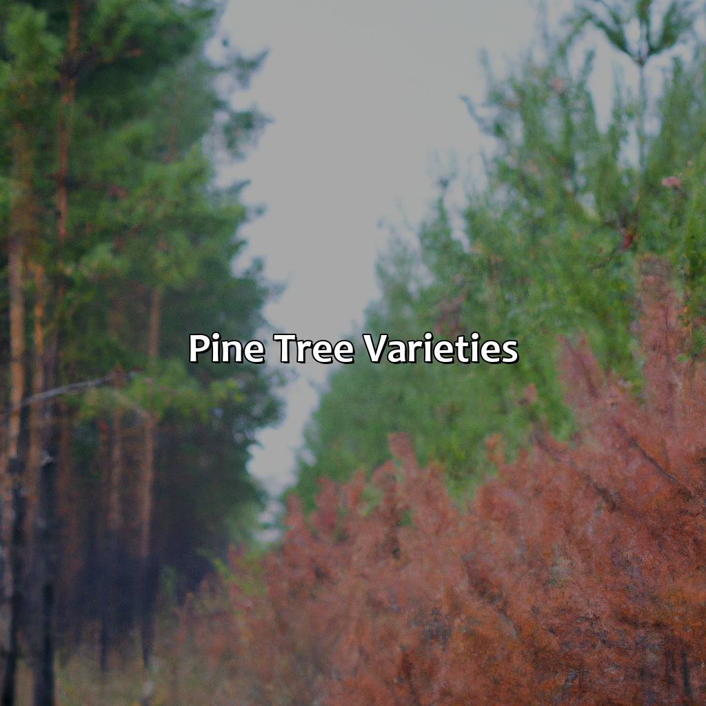 Pine Tree Varieties  - What Color Is Pine, 