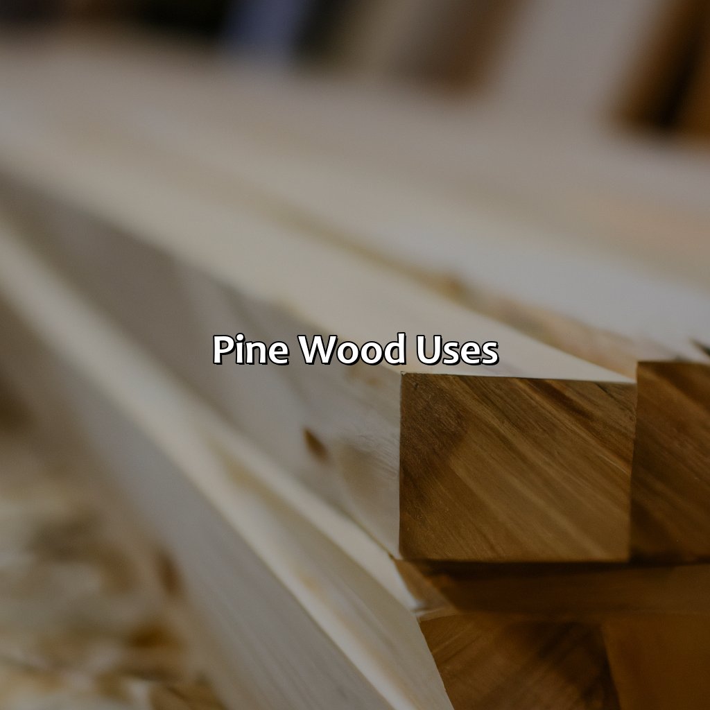 Pine Wood Uses  - What Color Is Pine, 
