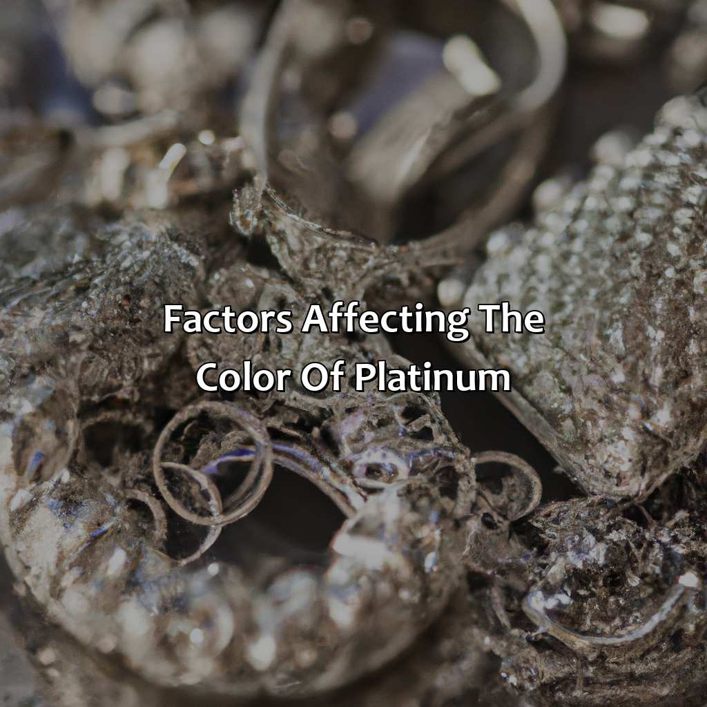 Factors Affecting The Color Of Platinum  - What Color Is Platinum, 
