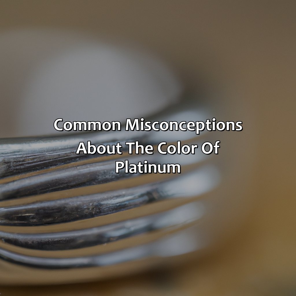 Common Misconceptions About The Color Of Platinum  - What Color Is Platinum, 
