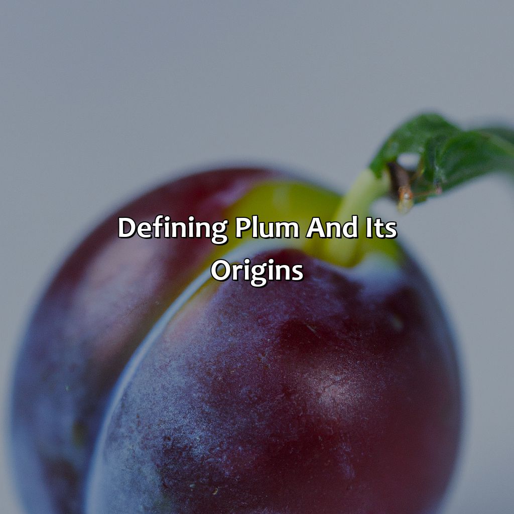 Defining Plum And Its Origins  - What Color Is Plum, 