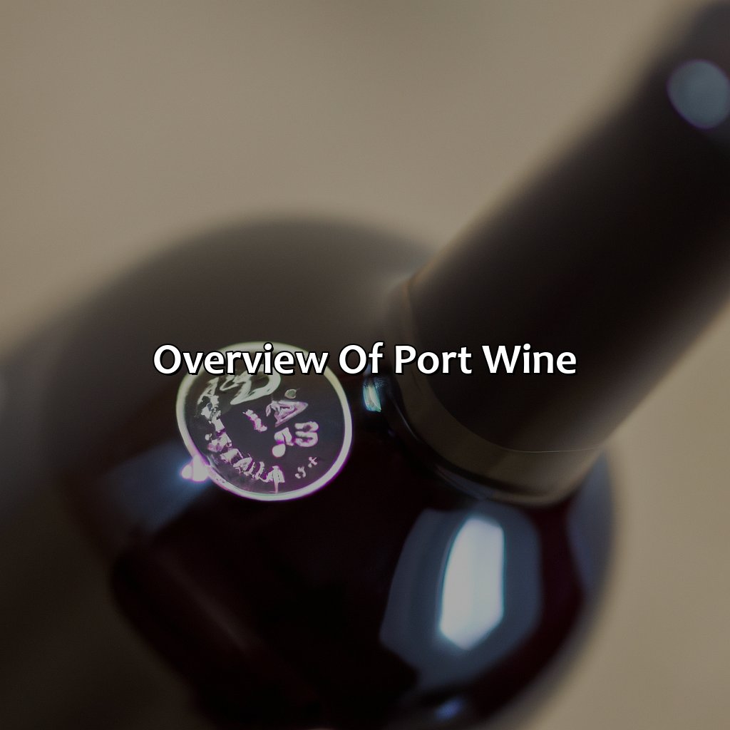 Overview Of Port Wine  - What Color Is Port, 