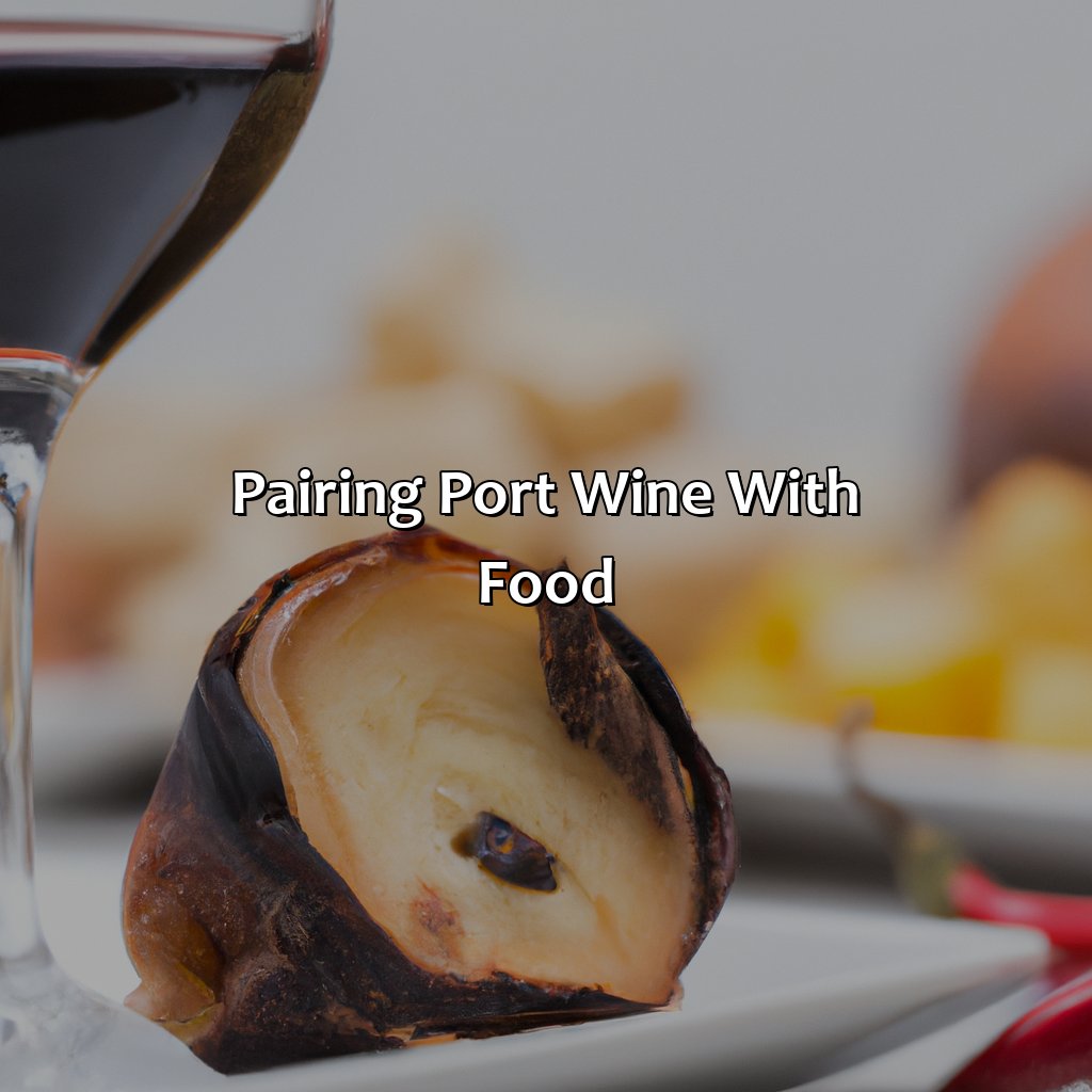Pairing Port Wine With Food  - What Color Is Port, 