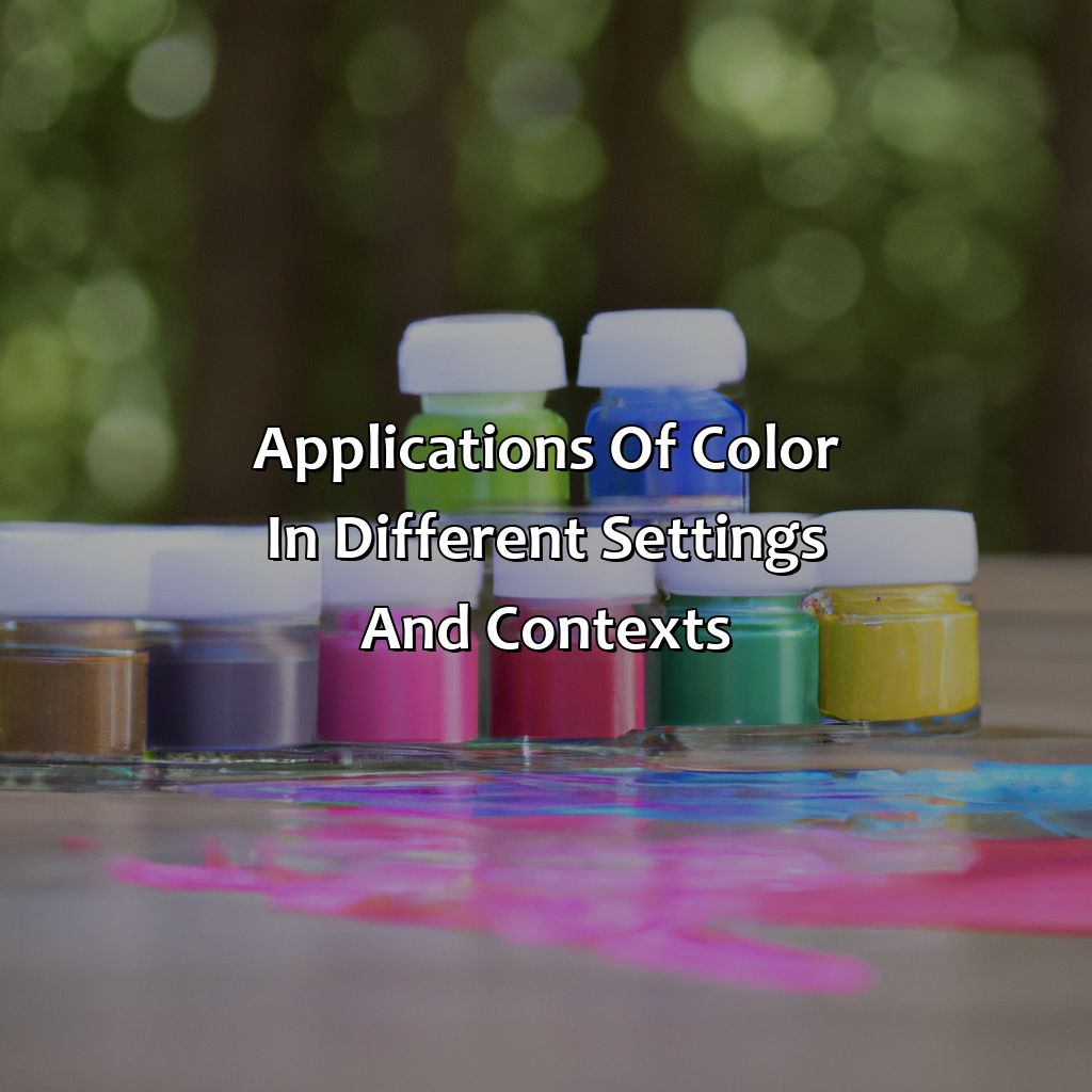 Applications Of Color In Different Settings And Contexts  - What Color Is Positive And Negative, 