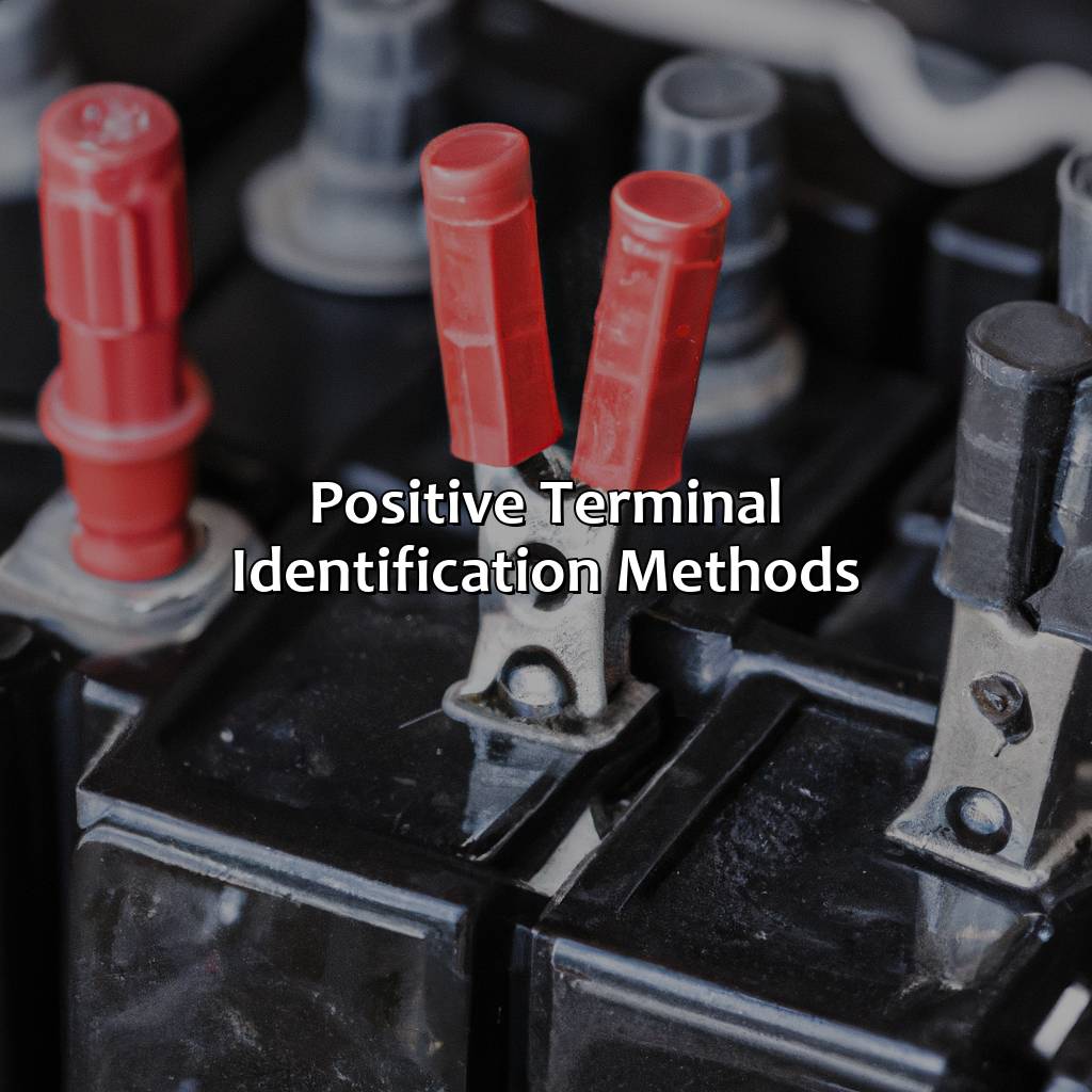 Positive Terminal Identification Methods  - What Color Is Positive On A Battery, 