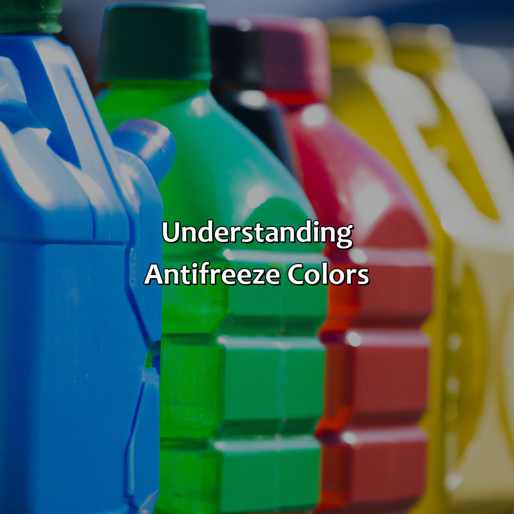 Understanding Antifreeze Colors  - What Color Is Prestone Antifreeze, 