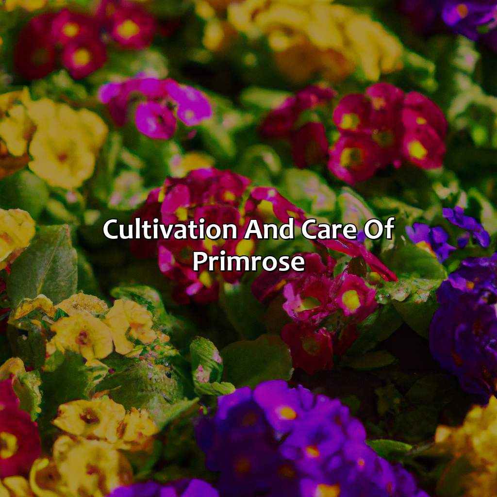 Cultivation And Care Of Primrose  - What Color Is Primrose, 