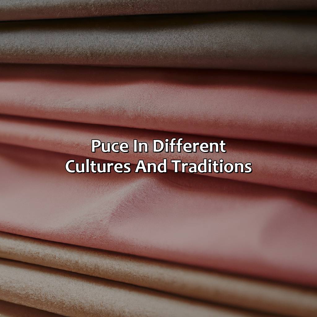 Puce In Different Cultures And Traditions - What Color Is Puce, 