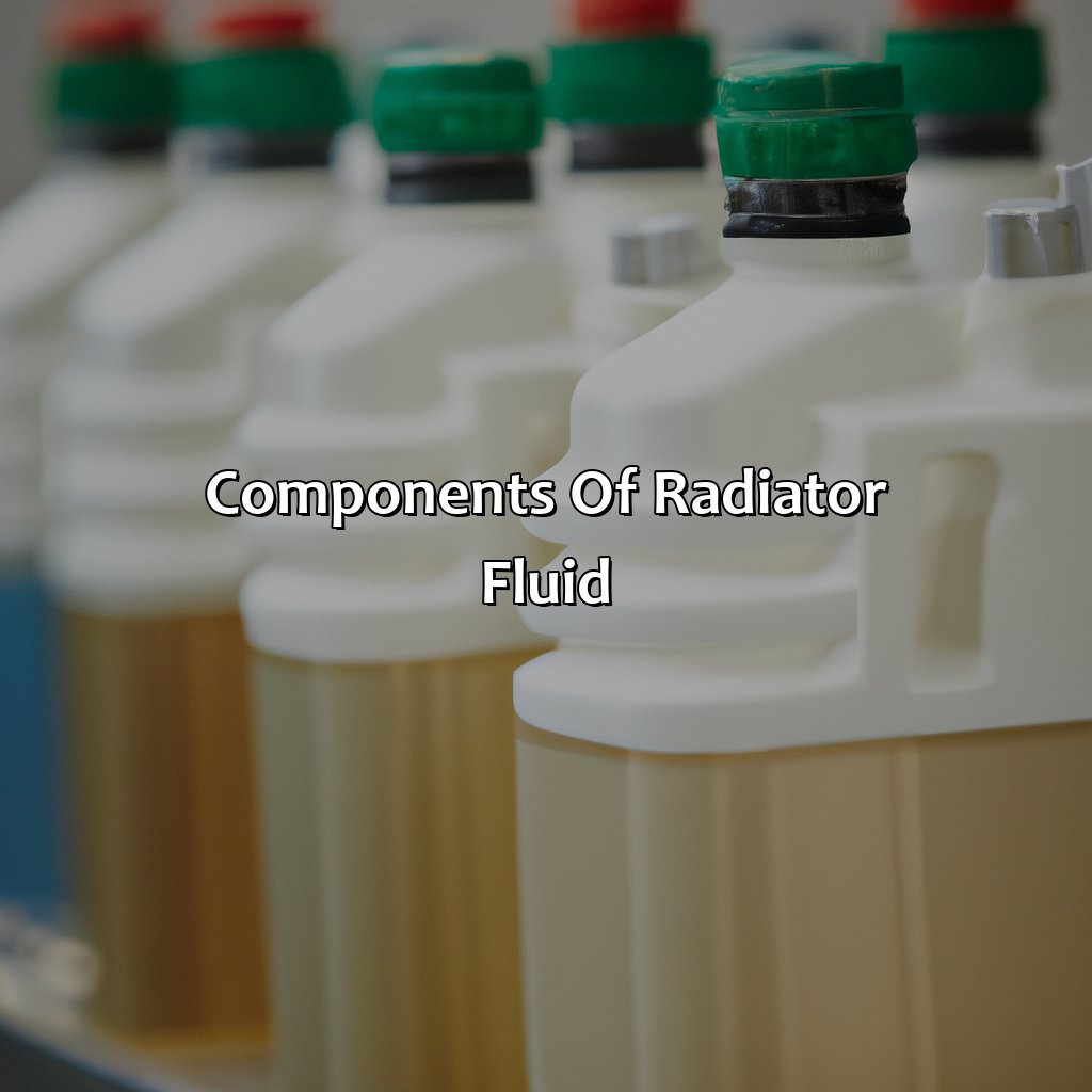 Components Of Radiator Fluid  - What Color Is Radiator Fluid, 