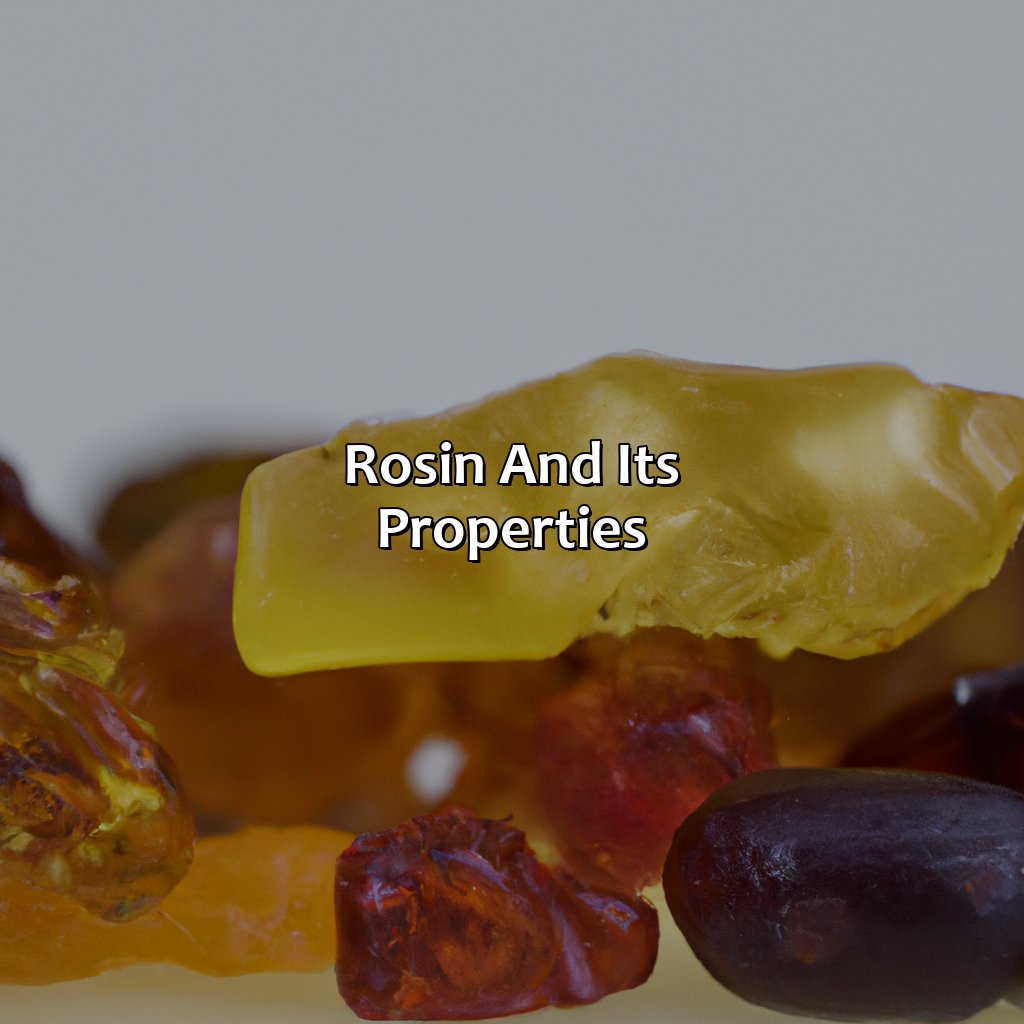 Rosin And Its Properties  - What Color Is Rosin, 