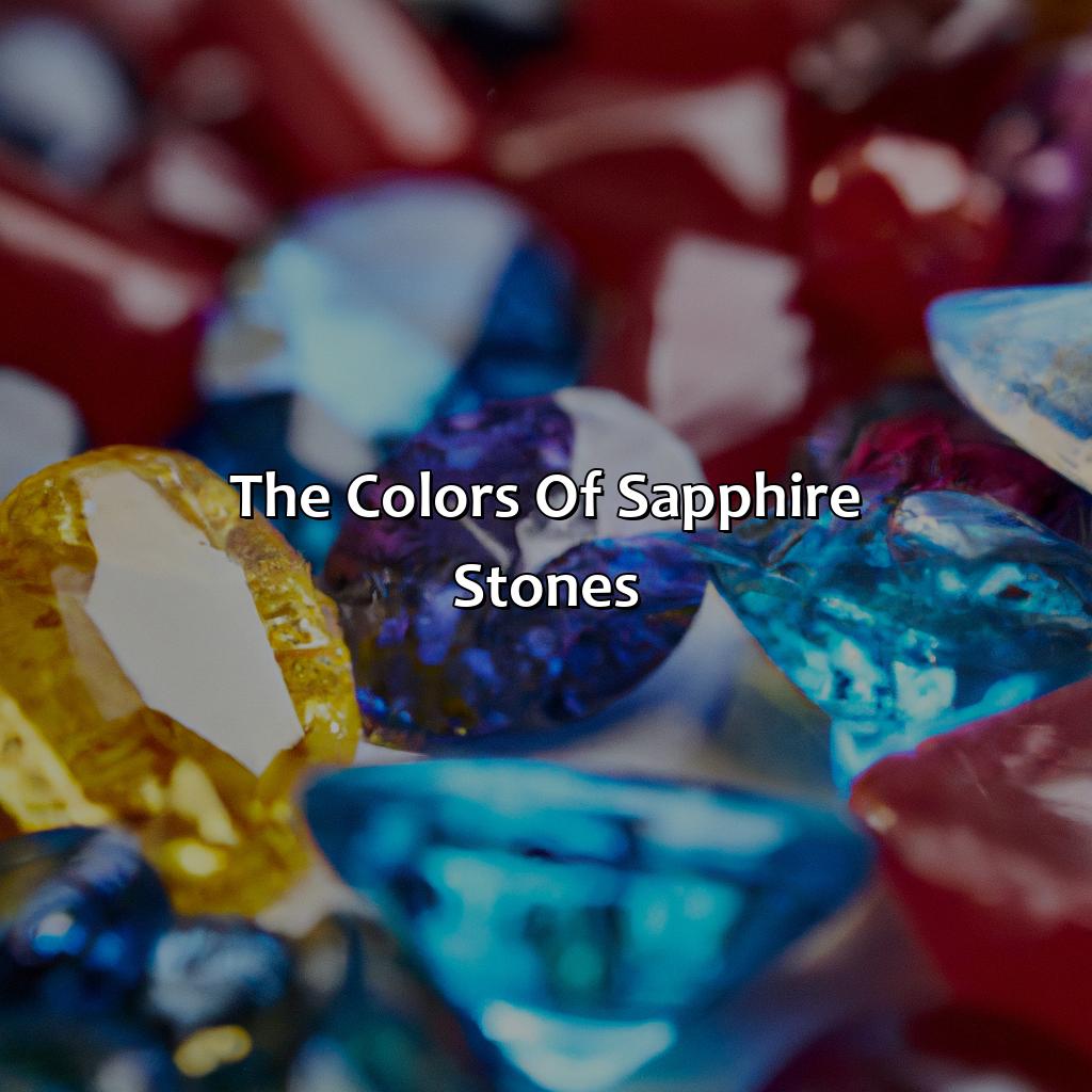 The Colors Of Sapphire Stones  - What Color Is Sapphire Stone, 