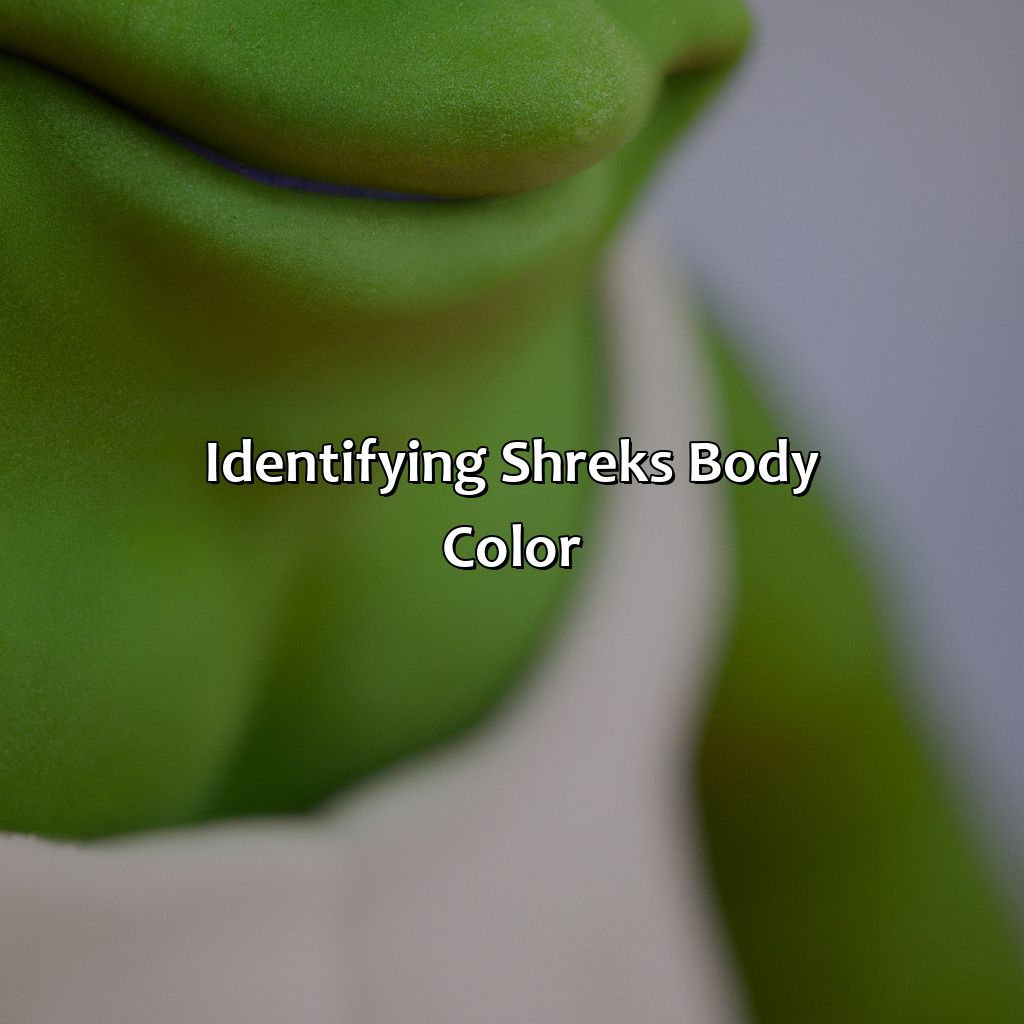 Identifying Shrek