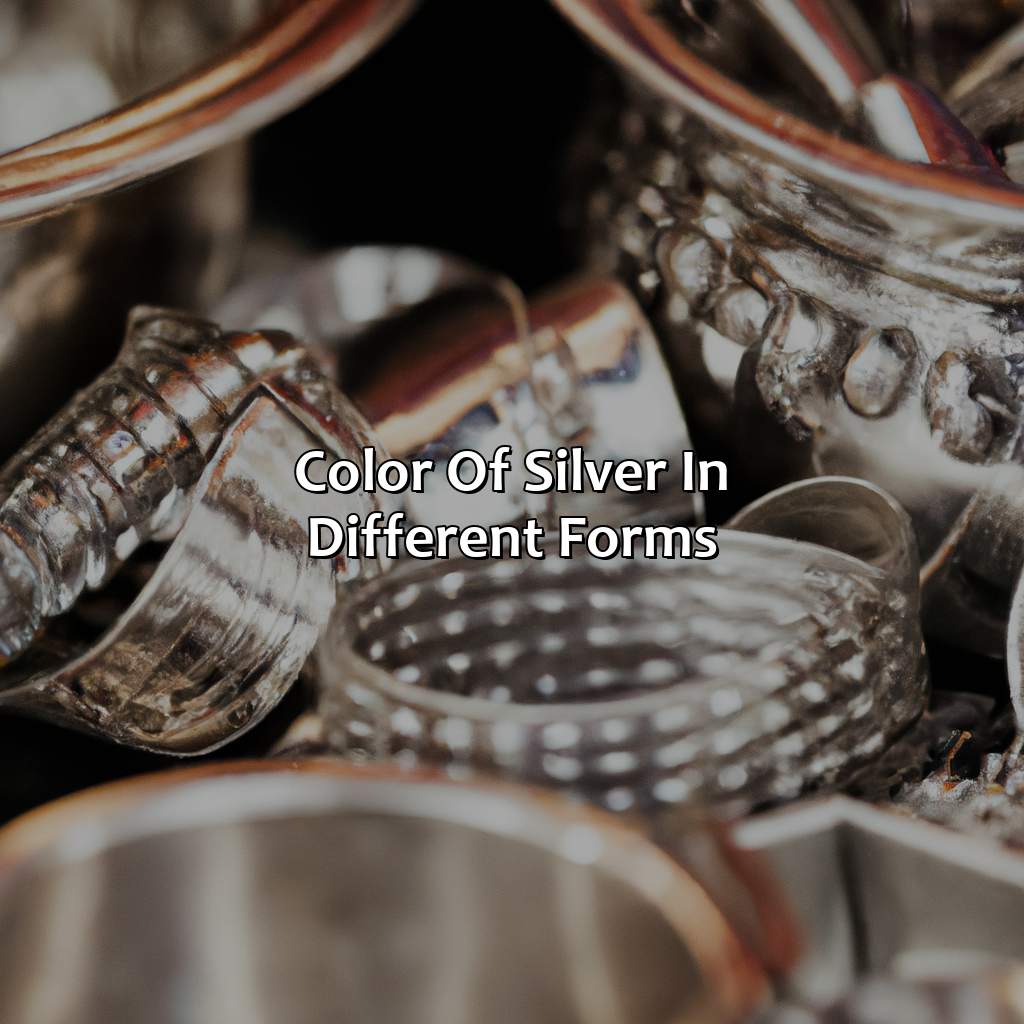 Color Of Silver In Different Forms  - What Color Is Silver, 