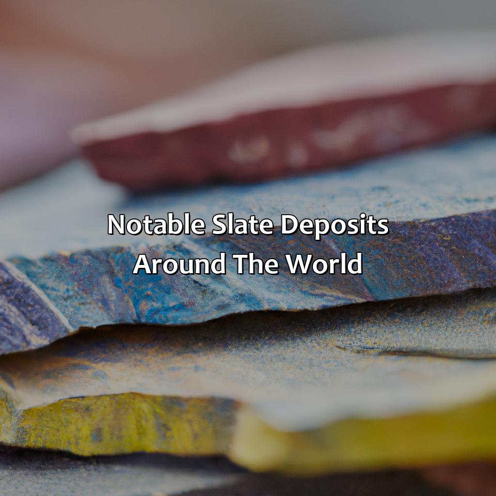 Notable Slate Deposits Around The World  - What Color Is Slate?, 