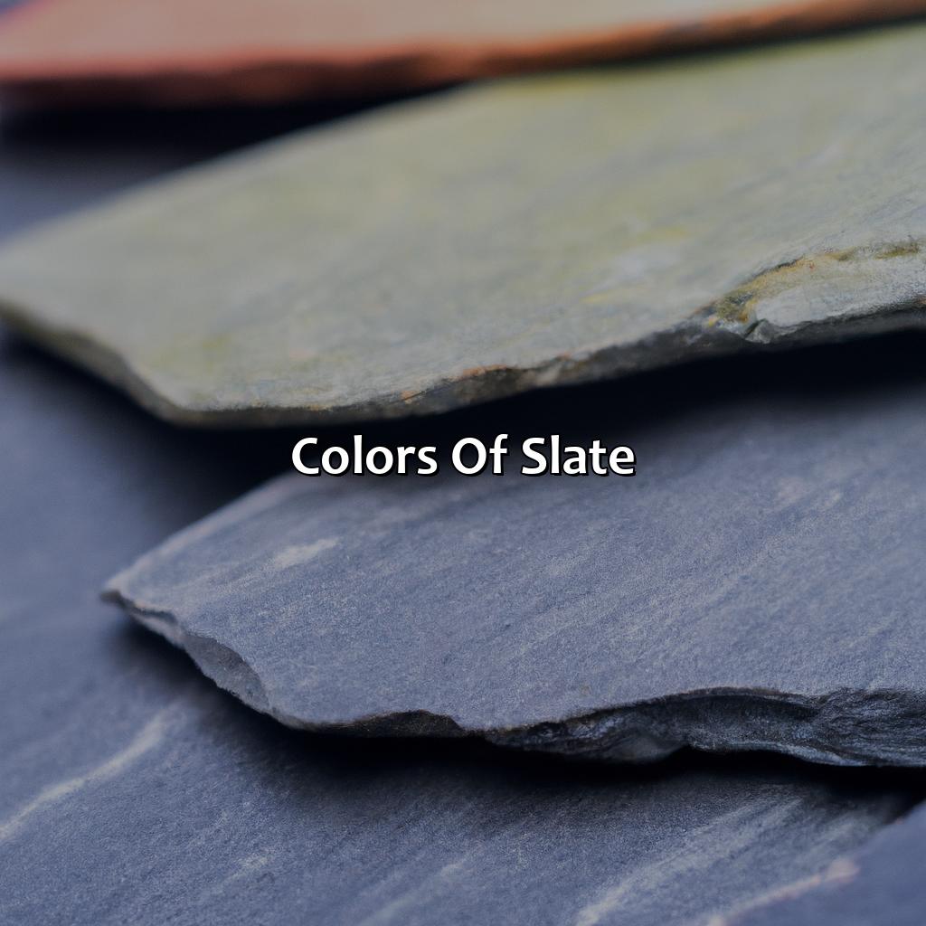 Colors Of Slate  - What Color Is Slate, 