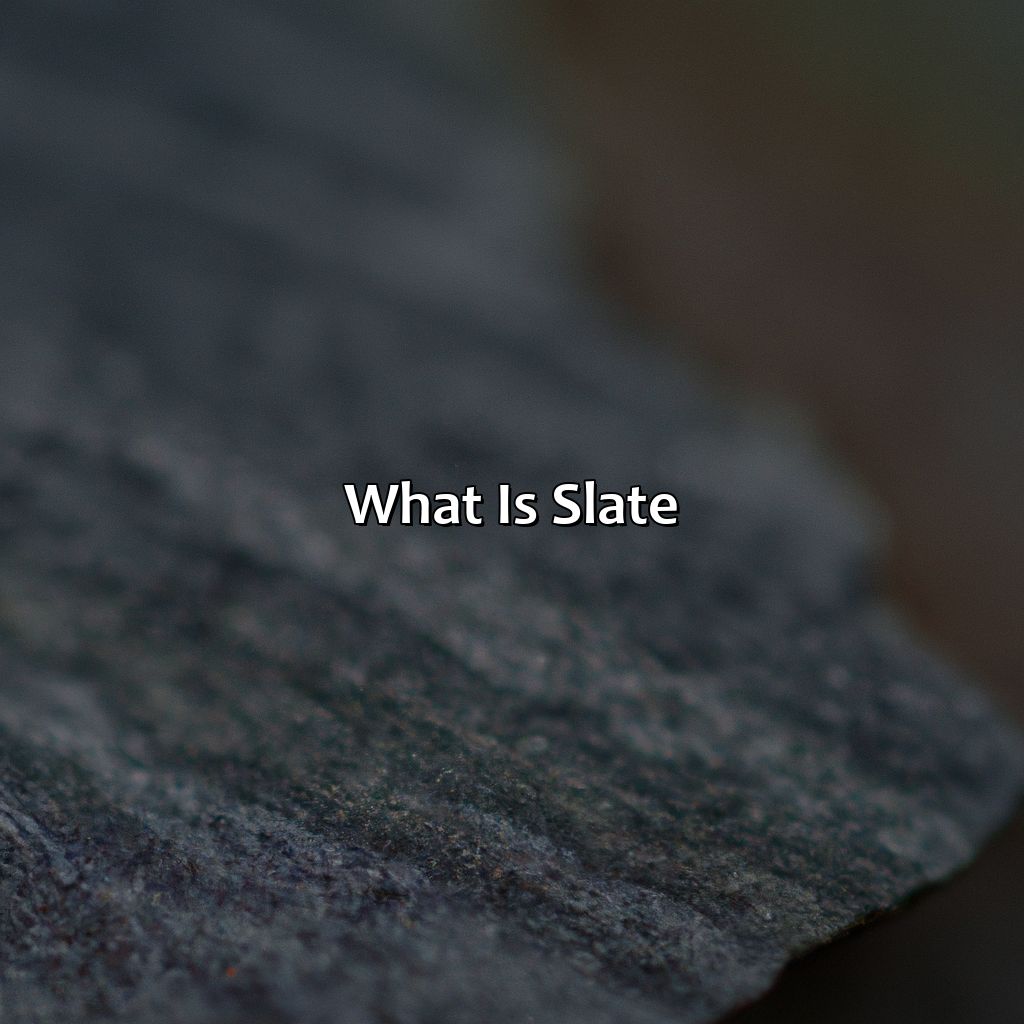 What Is Slate  - What Color Is Slate, 