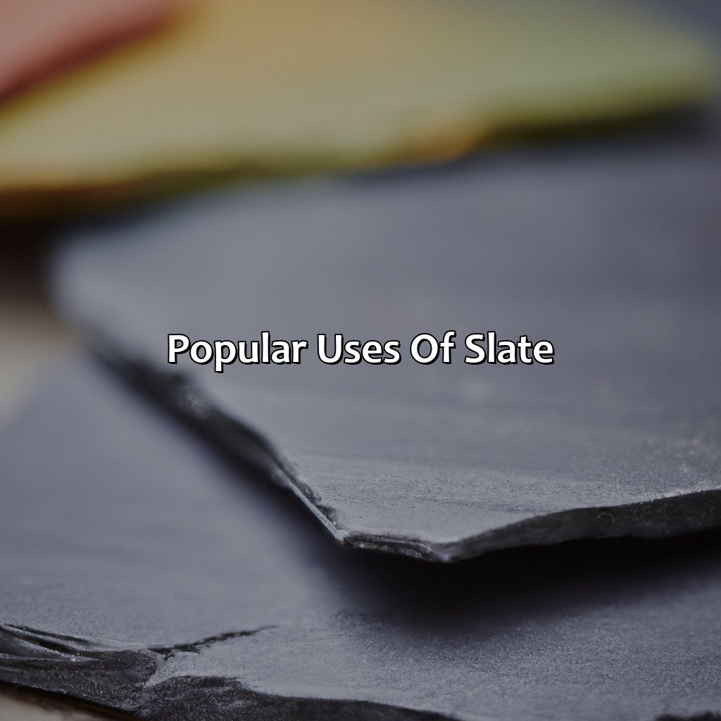 Popular Uses Of Slate  - What Color Is Slate, 