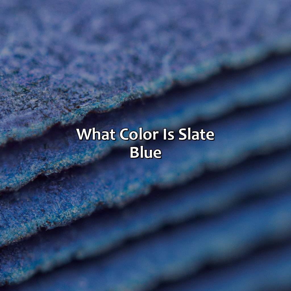What Color Is Slate Blue - colorscombo.com