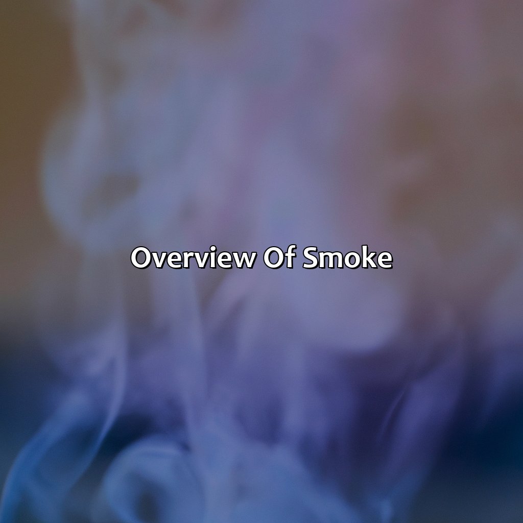 Overview Of Smoke  - What Color Is Smoke, 