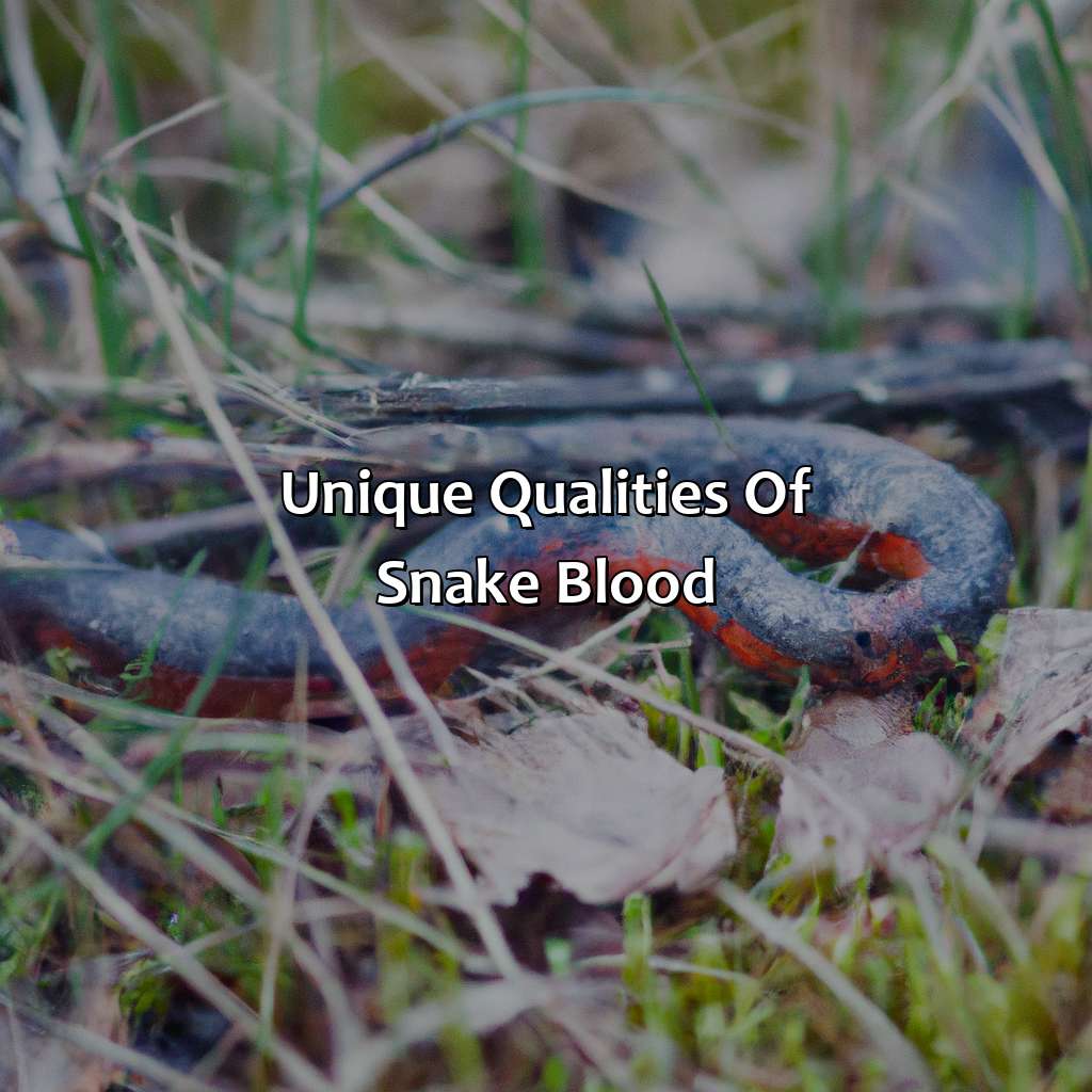 Unique Qualities Of Snake Blood  - What Color Is Snake Blood, 