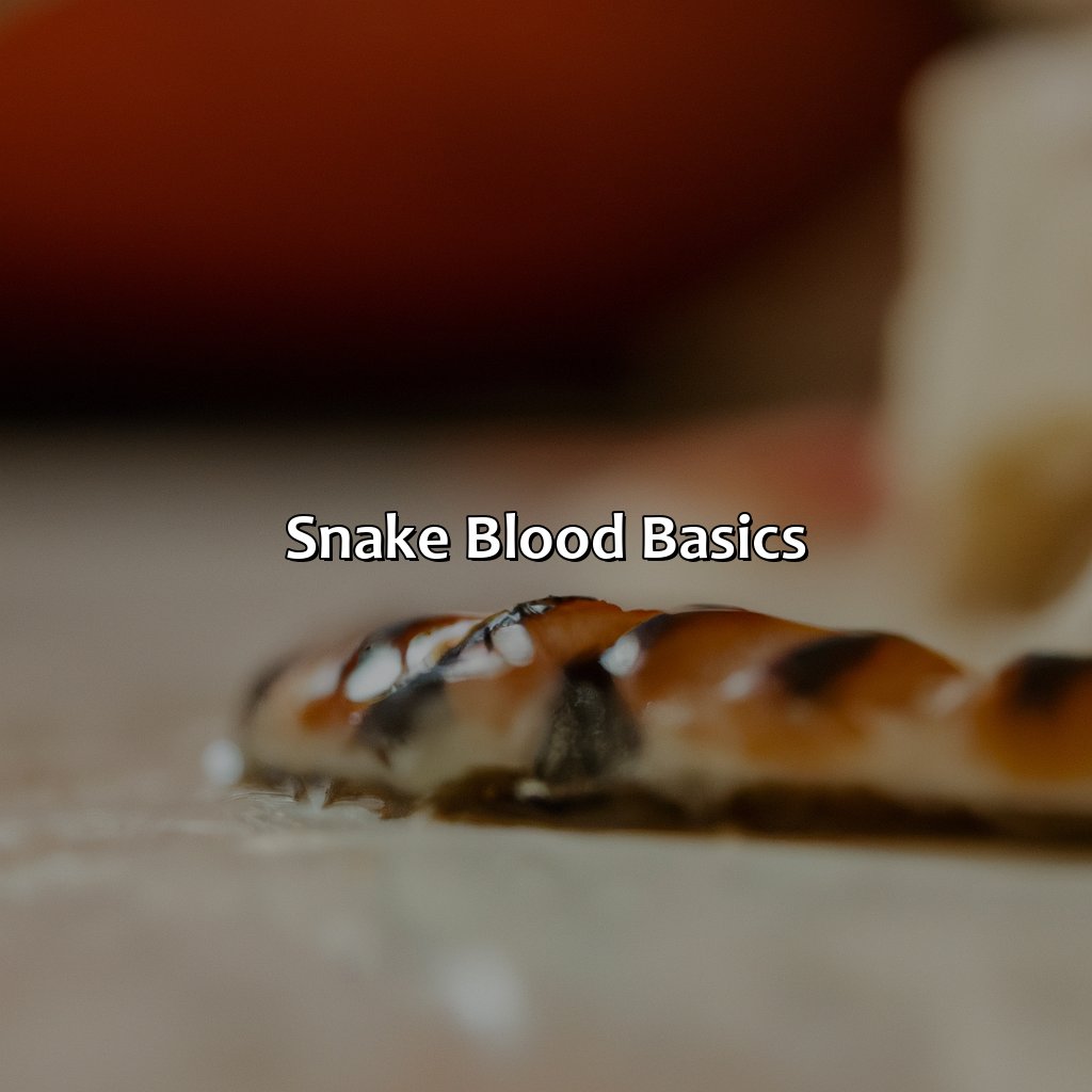 Snake Blood Basics  - What Color Is Snake Blood, 