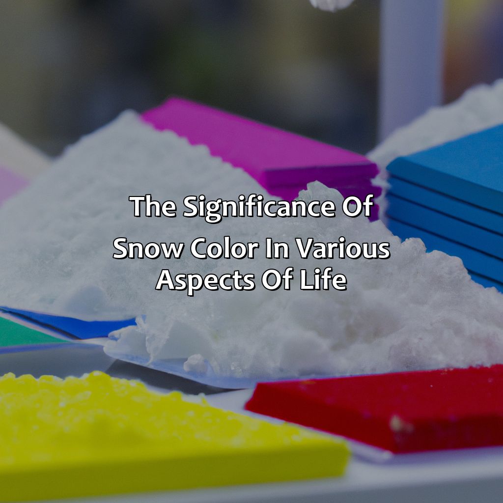 The Significance Of Snow Color In Various Aspects Of Life  - What Color Is Snow, 