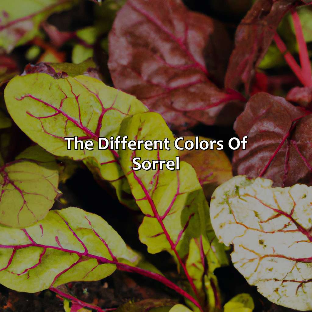The Different Colors Of Sorrel  - What Color Is Sorrel, 
