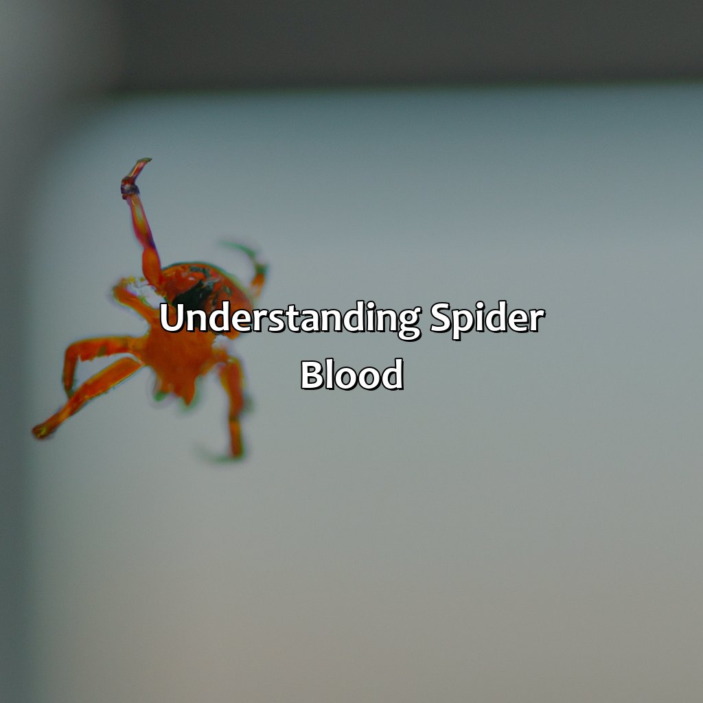 Understanding Spider Blood  - What Color Is Spider Blood, 