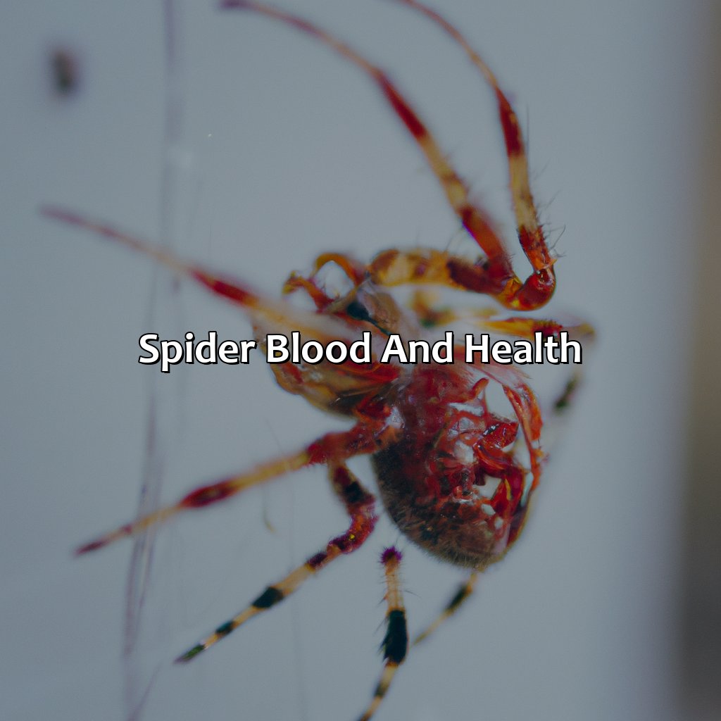 Spider Blood And Health  - What Color Is Spider Blood, 