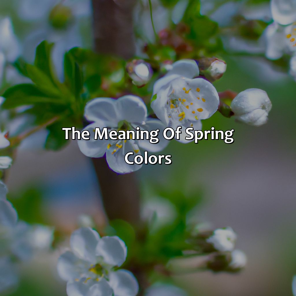 The Meaning Of Spring Colors  - What Color Is Spring, 