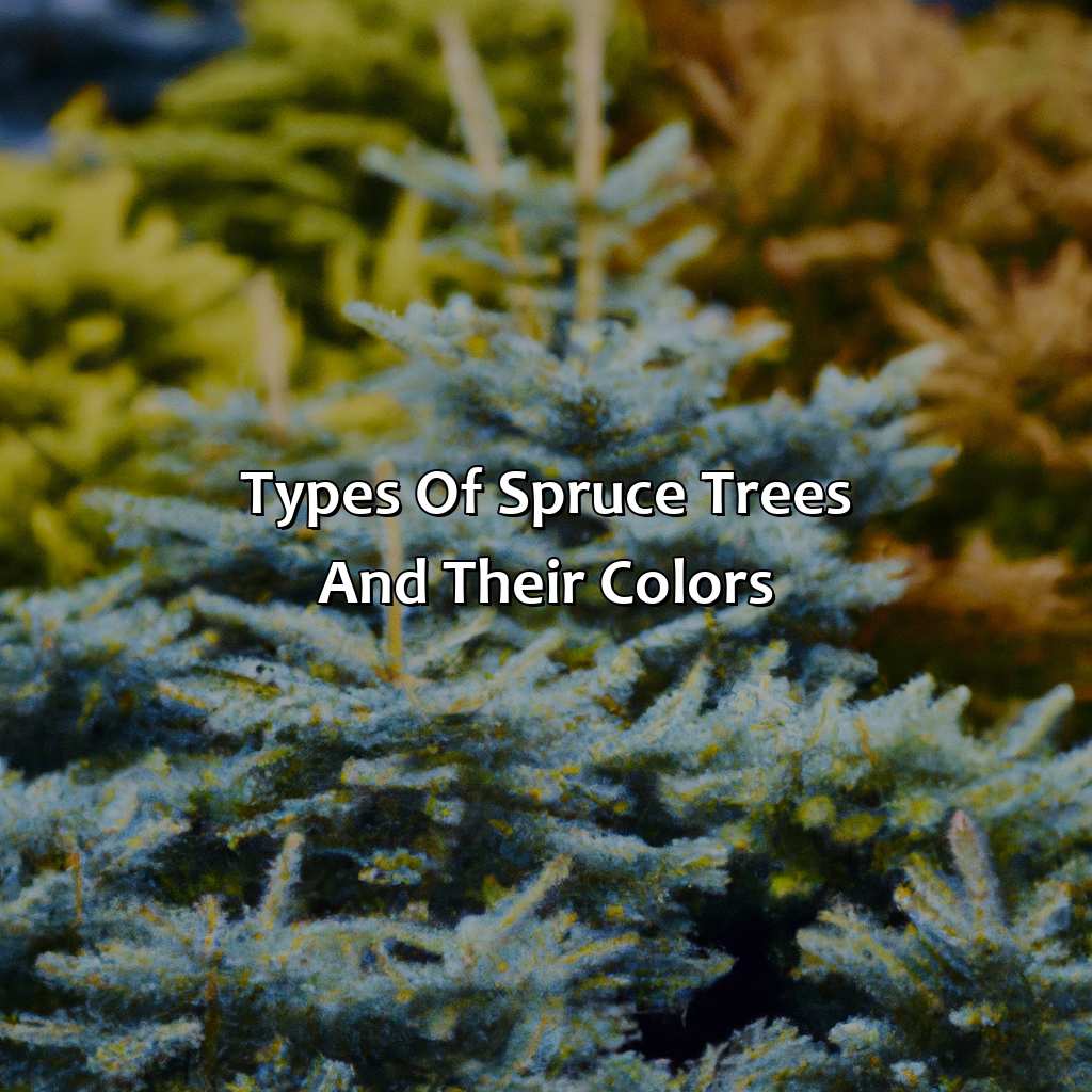 Types Of Spruce Trees And Their Colors  - What Color Is Spruce, 