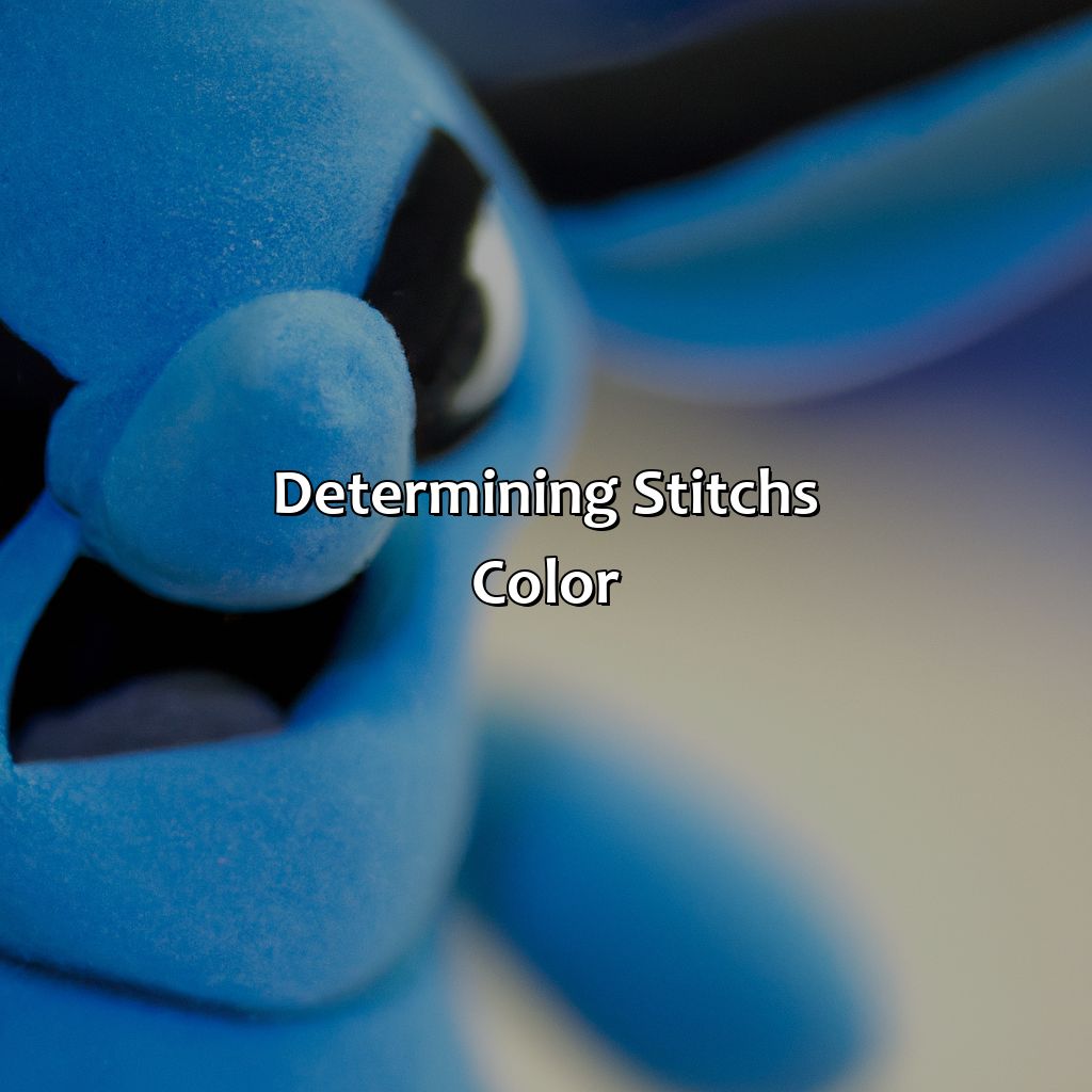 Determining Stitch