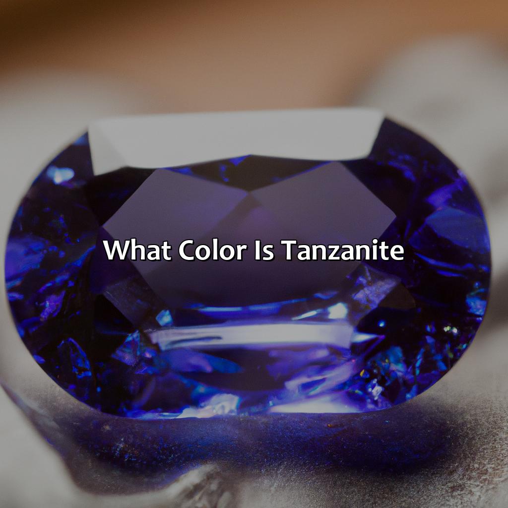 What Color Is Tanzanite?  - What Color Is Tanzanite, 