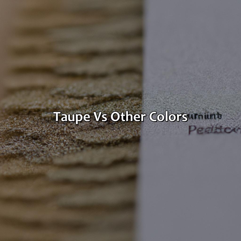 Taupe Vs. Other Colors  - What Color Is Taupe?, 