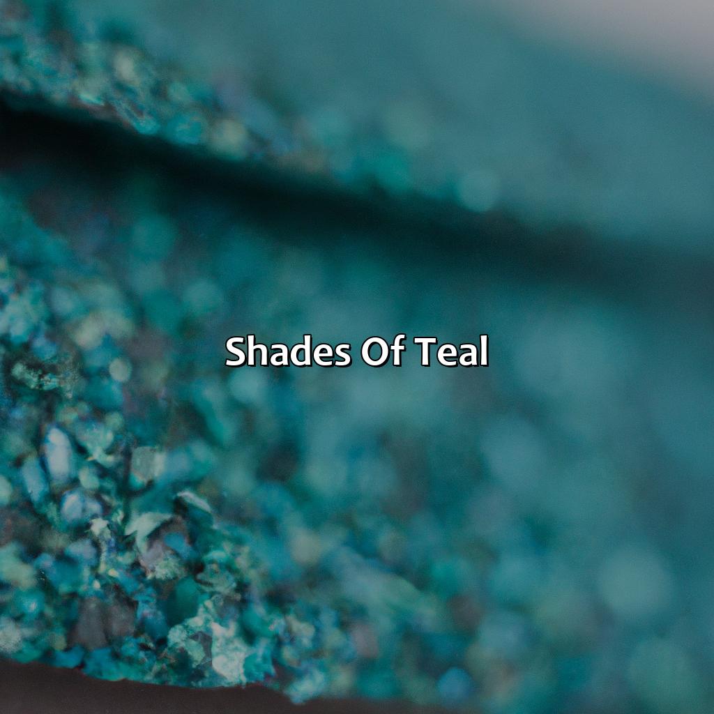 Shades Of Teal  - What Color Is Teal, 