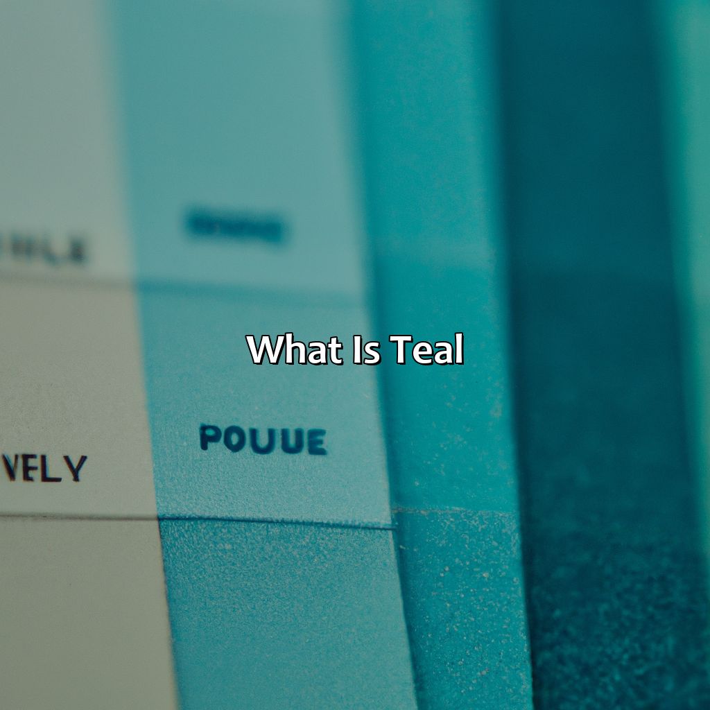What Is Teal?  - What Color Is Teal, 