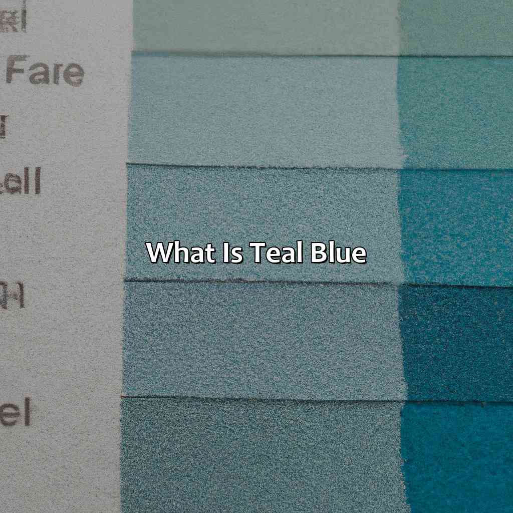 What Is Teal Blue  - What Color Is Teal Blue, 