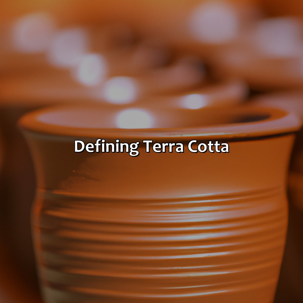 Defining Terra Cotta  - What Color Is Terra Cotta, 