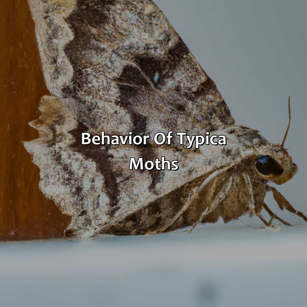 Behavior Of "Typica" Moths  - What Color Is The "Typica" Version Of The Moths, 