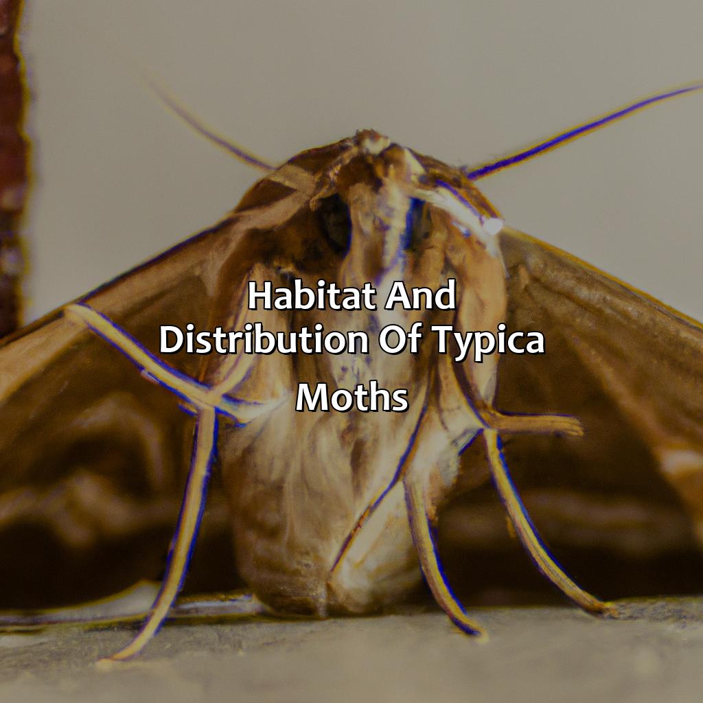 Habitat And Distribution Of "Typica" Moths  - What Color Is The "Typica" Version Of The Moths, 