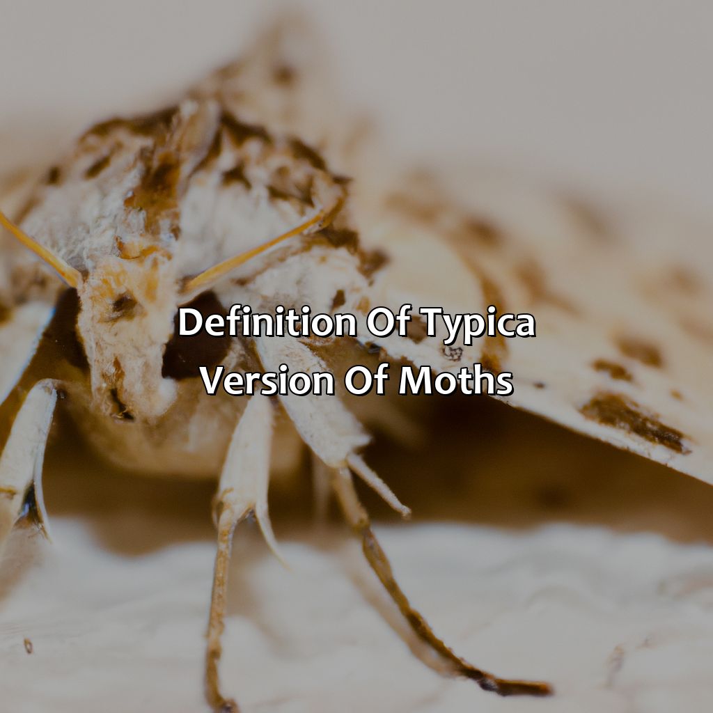 Definition Of "Typica" Version Of Moths  - What Color Is The "Typica" Version Of The Moths, 