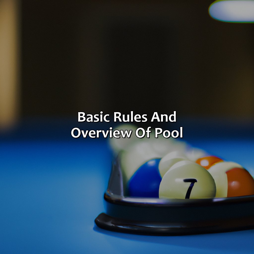 Basic Rules And Overview Of Pool  - What Color Is The 7 Ball In Pool, 