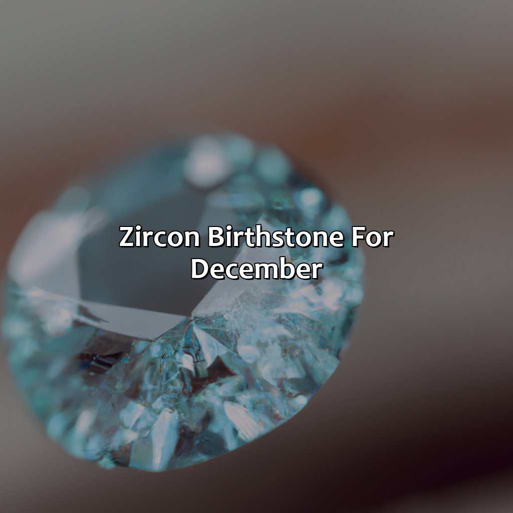 Zircon Birthstone For December  - What Color Is The Birthstone For December, 