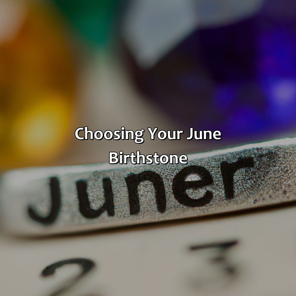 Choosing Your June Birthstone  - What Color Is The Birthstone For June, 