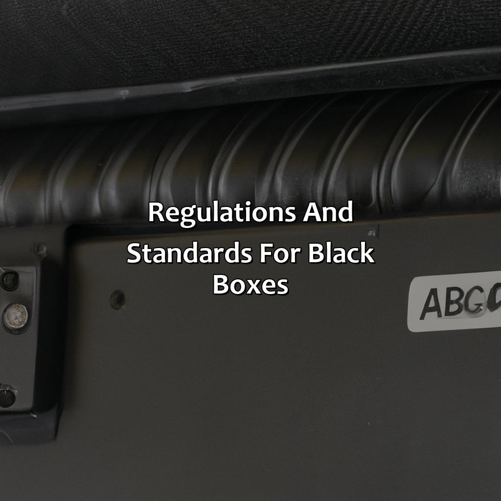 Regulations And Standards For Black Boxes  - What Color Is The Black Box On An Airplane, 