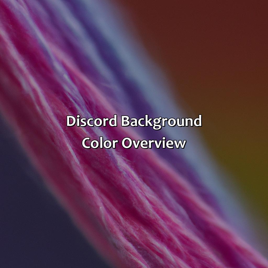 Discord Background Color Overview  - What Color Is The Discord Background, 