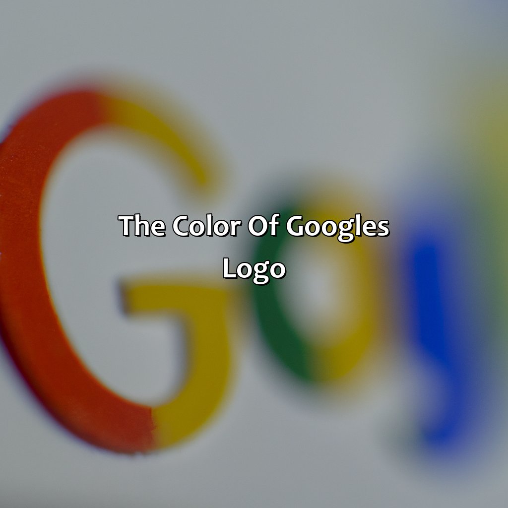 The Color Of Google