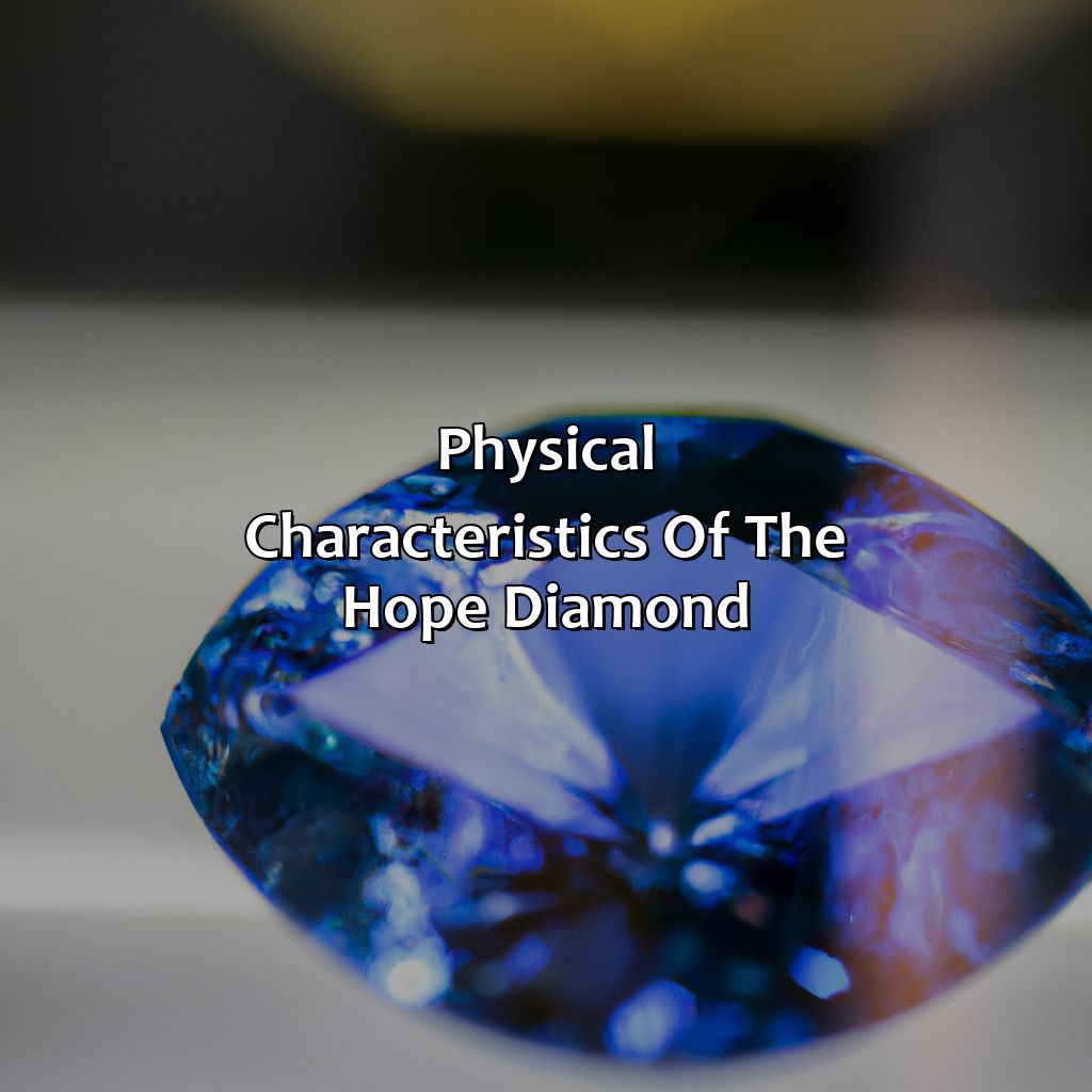 Physical Characteristics Of The Hope Diamond  - What Color Is The Hope Diamond, 