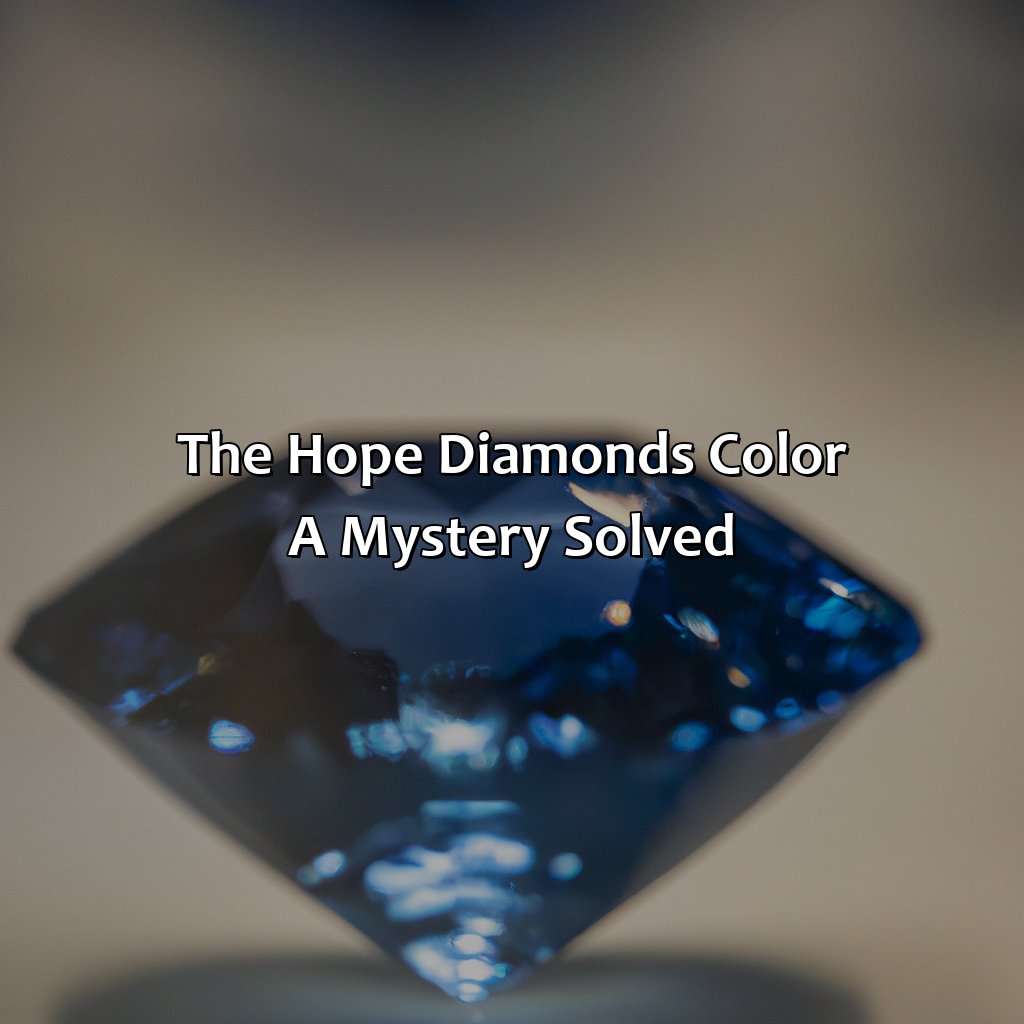 The Hope Diamond